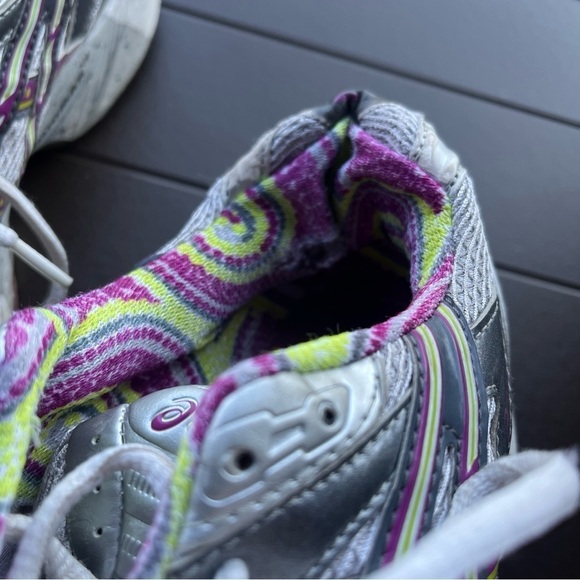 Asics Womens Gel Enhance Ultra T05CQ Gray Running Shoes Sneakers Size 9 - Picture 8 of 8